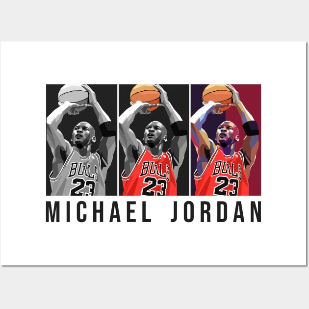 Michael Jordan Wall Art by mursyidinejad